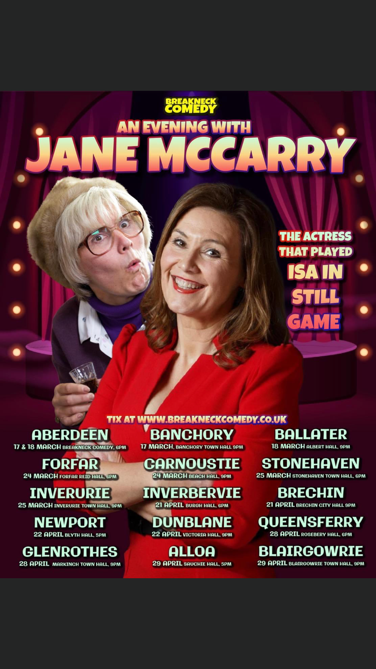 An Evening With Jane McCarry