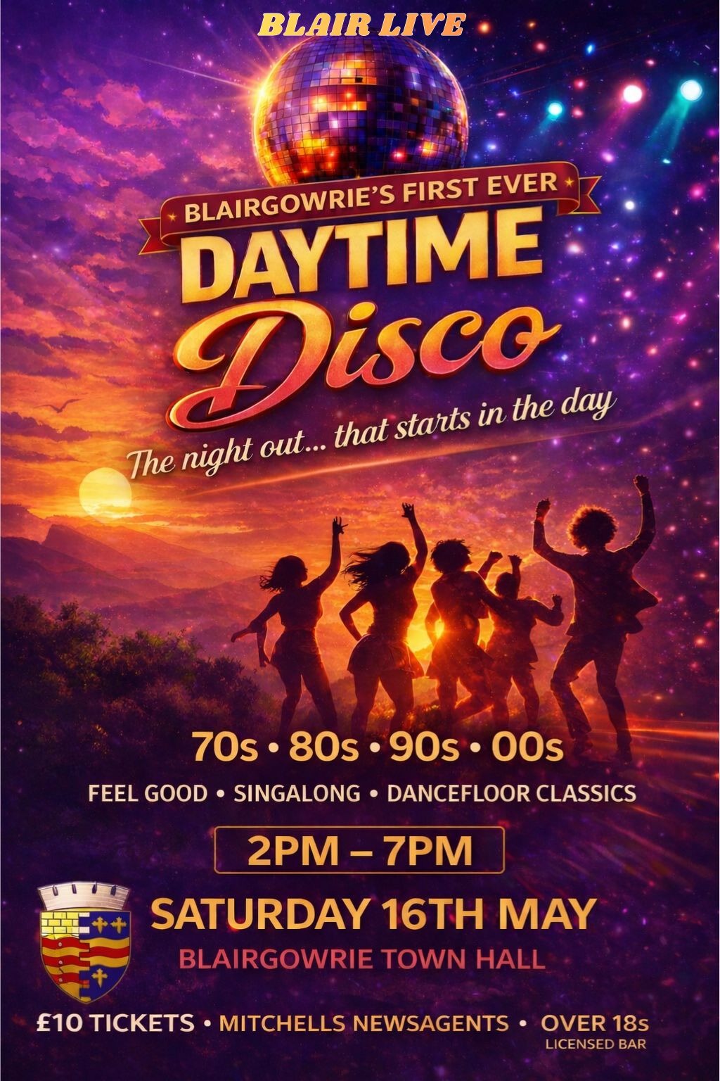 Blair Live Daytime Disco